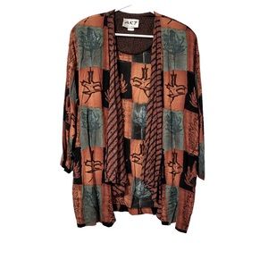 👚5for$15!🕶️A.K.F. Medium cardigan with matching large skirt.